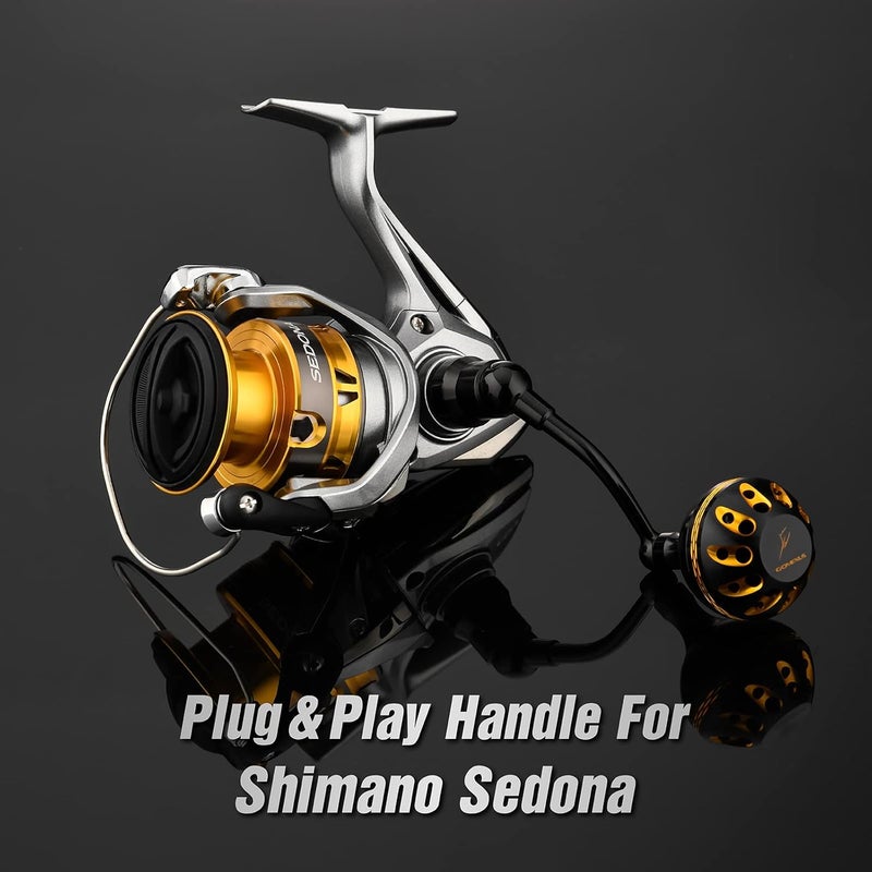 GOMEXUS Power Handle,Shimano Fishing Reel Replacement Parts Compatible for Sahara FI - Image 2